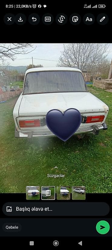vaz 2103 satiram: VAZ 2106, ağ rəng, sedan gövdə. - Mühərrik: benzin, karbüratorlu — 2