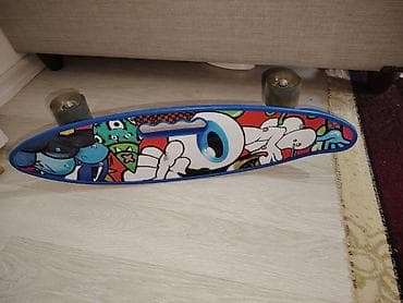 лонгборд баку: Rəngarəng qrafik printli kruizer tipli skeytbord. Xüsusiyyətlər: - — 4