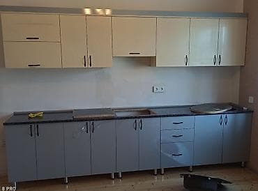 Mətbəx mebelləri 150 manatdan başlayaraq sifarişlə yıgılır pirxojiler