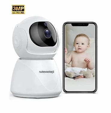 Uzaqdan İdarə olunan 3MP Ultra HD Wi‑Fi IP Kamera (uşaq/güvənlik at lalafo.az Uzaqdan İdarə olunan 3MP Ultra HD Wi‑Fi IP Kamera (uşaq/güvənlik