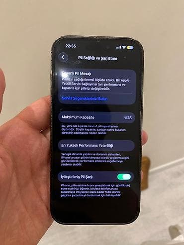 emmi tikis fabriki: IPhone 14 Pro, 128 GB, Qara, Face ID — 4