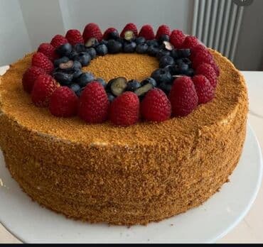 Ət və dəniz məhsulları: Ballı klassik tortlar — 5