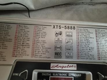 Klavişli alətlər: 🎹 Satılır – Angelo XTS-5888 Sintezator 🎵 Yaxşı vəziyyətdədir, tam — 4