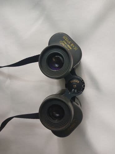 kask qiymetleri: BLIIC6 8x30 markalı, qara rəngli, keyfiyyətli optikaya sahib binokl — 10