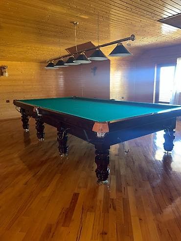 Satılır: Peşəkar bilyard masası (Rusiya biliardı) - Ölçü: Tam ölçülü