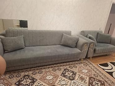 Divan satılır 2 ədəd. Açılan və bazalıdırlar. Ölçü: böyük 280 sm — 1