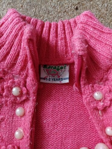 детская толстовка флисовая: Uşaq kardiqanı – Karagöz Life, 1–2 yaş - Rəng: parlaq çəhrayı - — 2