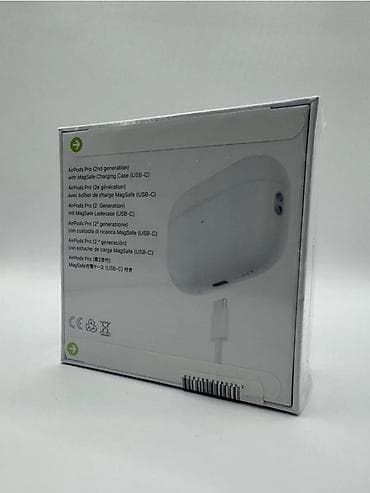 kalonka rezini: Apple AirPods Pro 1:1 (2-ci nəsil) – MagSafe şarj qutusu (USB‑C) — 4