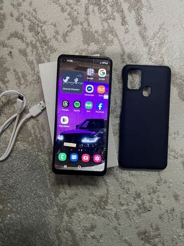 ps4 1 tb: Samsung Galaxy A21S, 64 GB, rəng - Qara, Barmaq izi — 10