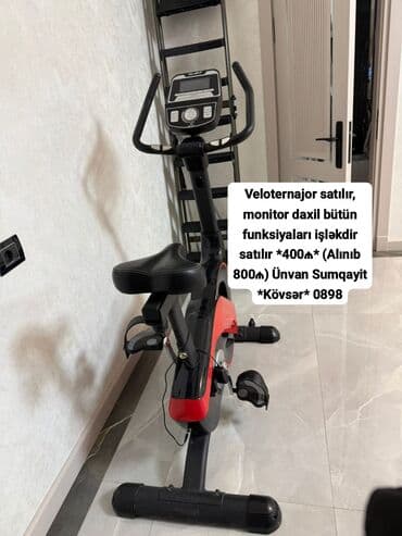 Бильярдные столы: Velotrenajor – ev üçün komfortlu kardio məşqi aparatı. Xüsusiyyətlər — 1