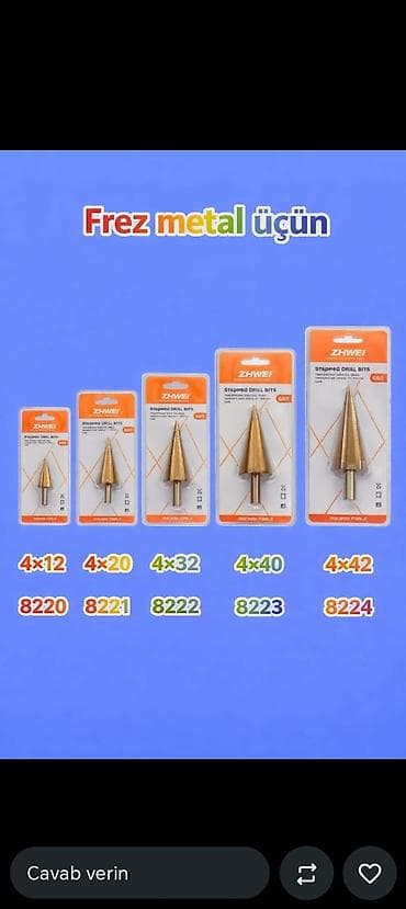 Sverlo dəsti Metal üçün — 1