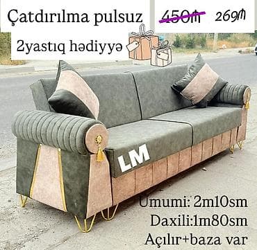 sisme divan: Divan, Yeni, Açılan, Bazalı, Parça, Pulsuz çatdırılma — 2