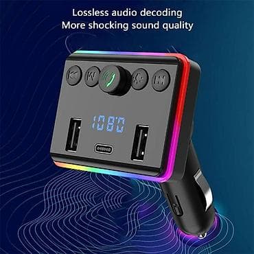 modio m28: Avtomobil üçün Bluetooth FM Modulyatoru və Sürətli Şarj Cihazı — 2