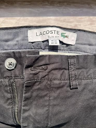 Lacoste orjinal kişi şalvarı – Slim Fit model - Ölçü: FR 38 / US 30