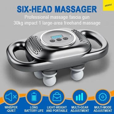 Saç buran maşalar: Masajor, Vibro masajor, Bədən üçün, Yeni, Pulsuz çatdırılma — 5