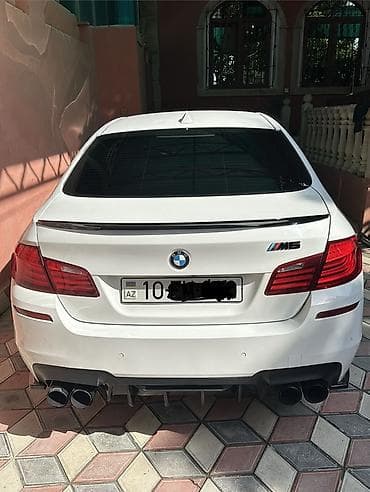 bmw azerbaijan: BMW M5 (F10) – ağ rəngli, M paketli idman sedanı. Xüsusiyyətlər və — 2