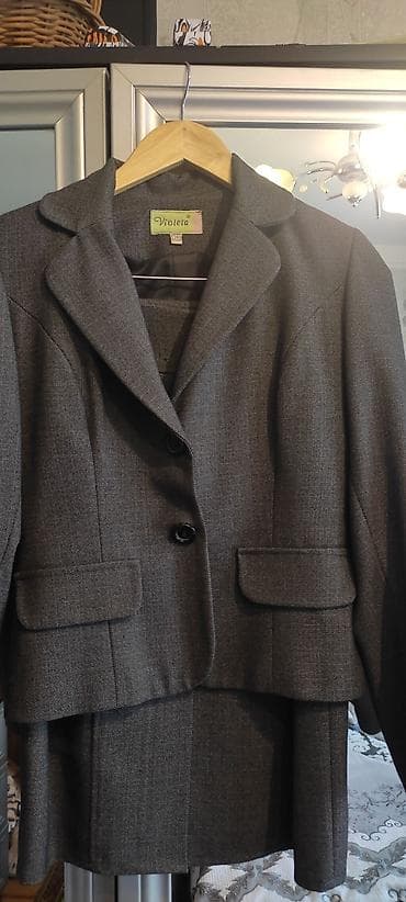 женский костюм: Женский осенний костюм с юбкой карандаш,на подкладке. в отличном — 4