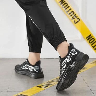 красофкалар мужской: Qara rəngli, dəbli dizaynlı idman ayaqqabıları. Üzərindəki naxışlar və — 5