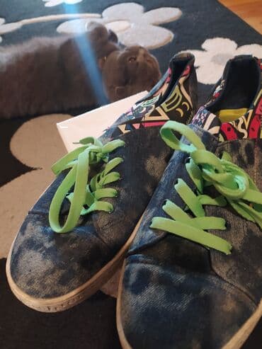 qadın krosovkaları yay üçün: Ölçü: 40, rəng - Mavi, Yeni — 3