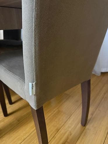 Qonaq otağı üçün, Açılmayan, Dördbucaq masa, 6 stul