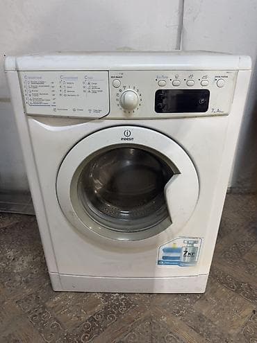 Paltaryuyan maşın Indesit, 7 kq, İşlənmiş, Avtomat, Qurutmasız, Pulsuz çatdırılma