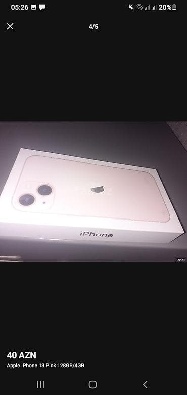 hard disk 2 tb: IPhone 13, 128 GB, Çəhrayı — 3