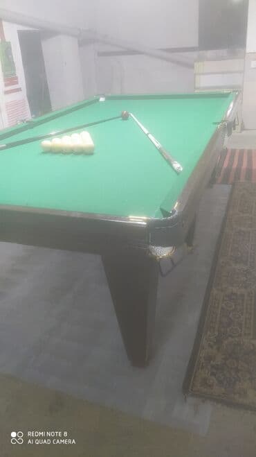Boks kisələri: Bilyard masası – Rusiya piramidası üçün - Ölçü: iri ölçülü masa — 2