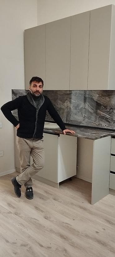 Mebel istehsalı və dizayn xidməti - Mətbəx mebeli: yuxarı-aşağı