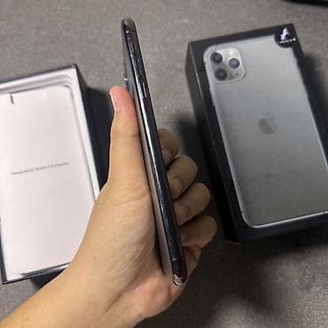 iphone 11 ekrani: IPhone 11 Pro, 256 GB, Space Gray, Face ID — 3