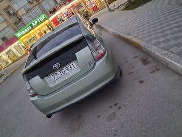 турбо аз подержанные автомобили таеота приюс аренд: Toyota Prius Hybrid – gümüşü/yaşıl rəngli liftback Xüsusiyyətlər: - — 4