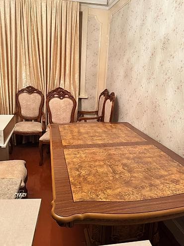 kamot qorka: Qonaq masası, Açılmayan, Taxta, Dördbucaq masa — 8