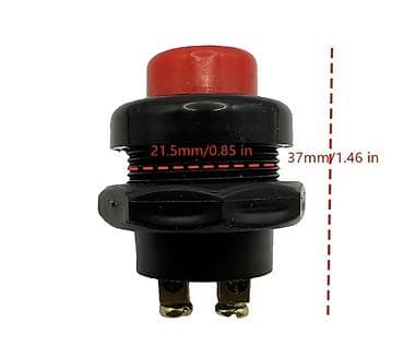 elektirik paneli: Su keçirməyən momentary “push button” düymə açarı Texniki — 1