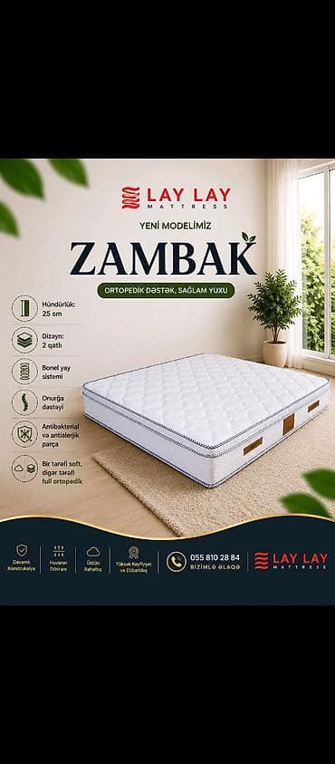Yeni, Ortopedik matras, İki nəfərlik — 9