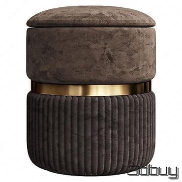 pol kraskasi: Velvet oturacaq-puf kolleksiyası - Müasir, zərif dizayn: yumru və — 6