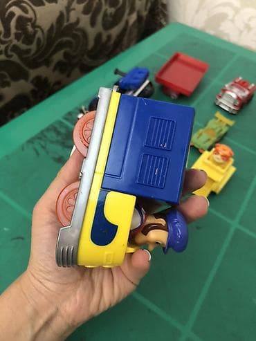 oyuncaq masin: Uşaq oyuncaqları dəsti – müxtəlif maşın və nəqliyyat vasitələri — 7