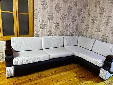 divan desti: Qonaq otağı üçün mebel dəsti təqdim olunur: açılıb yatağa çevrilən — 5
