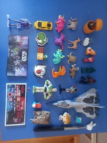 Uşaq oyuncaqları və kiçik fiqurlar dəsti Məzmun: - Plastik dinozavr