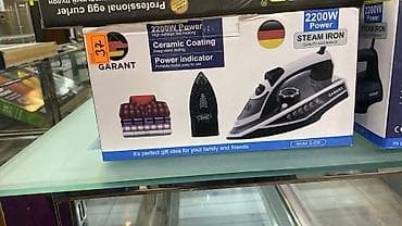 GARANT buxarlı ütü — Model: G-038 - Güc: 2200W (yüksək güc, sürətli