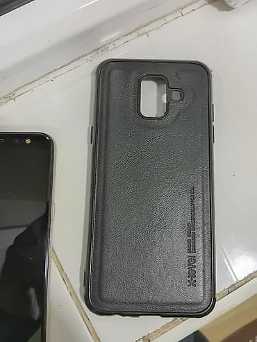 iphone telefonlar ucuz: Samsung Galaxy A6, 32 GB, rəng - Qızılı, Sensor, Barmaq izi — 10