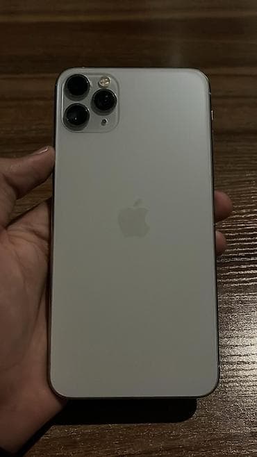 iphone 11 pro ref: IPhone 11 Pro Max, 512 GB, Gümüşü — 1