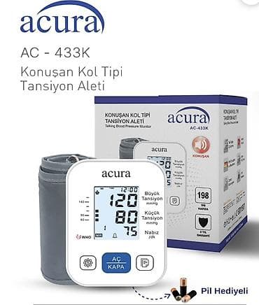 Təzyiq ölçən Tonometr Acura AC-433K – danışan qol tipli təzyiq ölçən