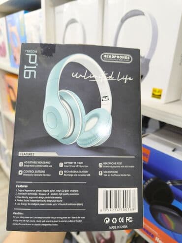 Bluetooth qulaqlıq – Model P16 - Rahat tənzimlənən başlıq: fərqli