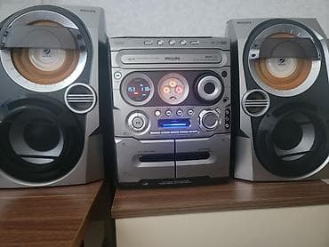 basavik dinamik: PHILIPS FW-M75 Mini Hi-Fi sistemi Xüsusiyyətlər: - 3CD dəyişdirici — 1