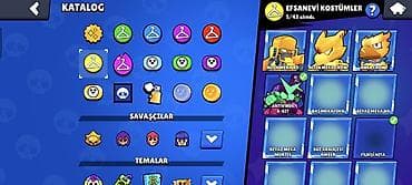 Digər: Brawl Stars hesabı – yüksək səviyyəli, zəngin kontentli Əsas — 5