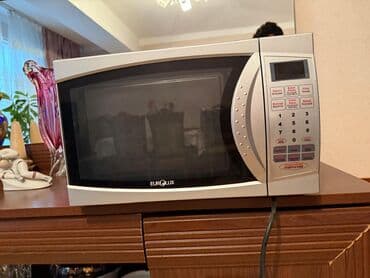 Микроволновки: Микроволновка Eurolux, Отдельностоящая, С микроволнами, цвет - Серый, Новый — 3