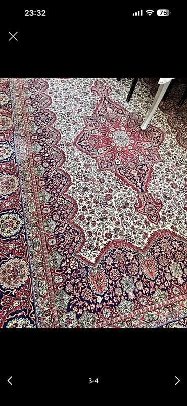 SURİYA XALCASİ TƏMİZ YUN ölçü 2,50/3,50 — 1
