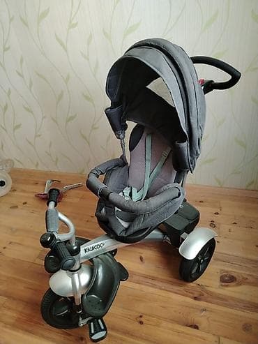 Uşaq üçtəkərli velosiped-araba (KiwiCo) - Transformasiya olunan