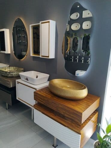 Bu, müasir hamam otaqları üçün nəzərdə tutulmuş dəstdir. Dəstə oval