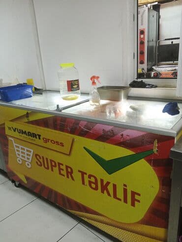 soyuducu qara: Ticarət üçün dondurucu vitrin (yatay tip) - Tip: marketlər və ictimai — 1