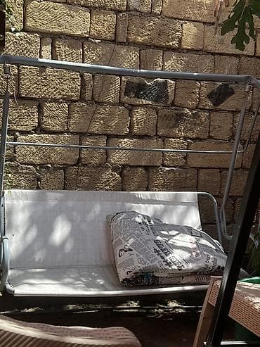 bag yellencekleri: Divan-yelləncək, Zontiksiz, Metal — 1
